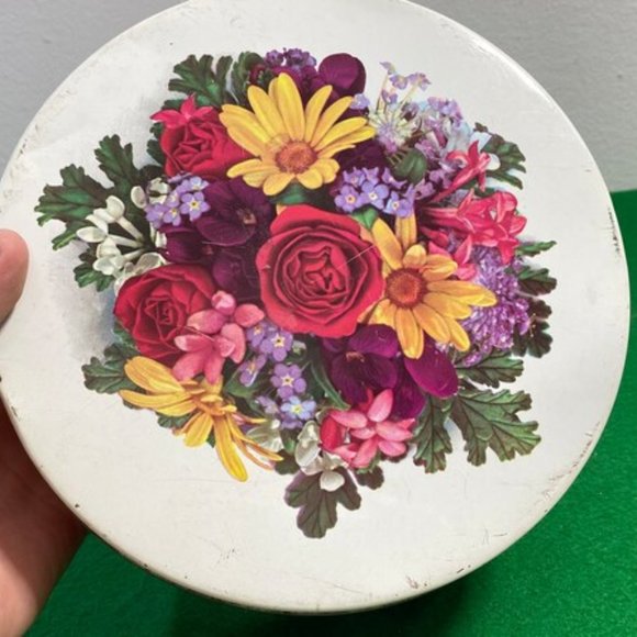 Vintage Tin Jewelry Box with Case, Storage Keepsake Box, Trinket Box, Handmade F - Picture 6 of 8